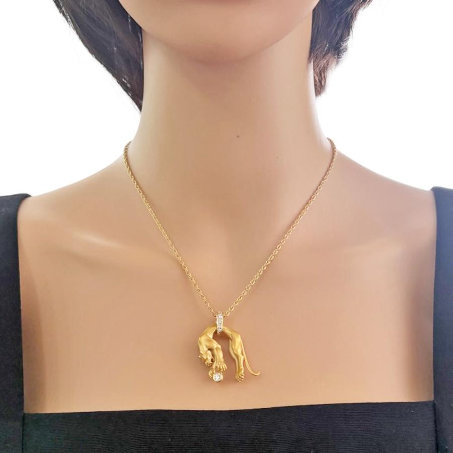 カレライカレラ ネックレス 18金 K18イエローゴールド ダイヤモンド