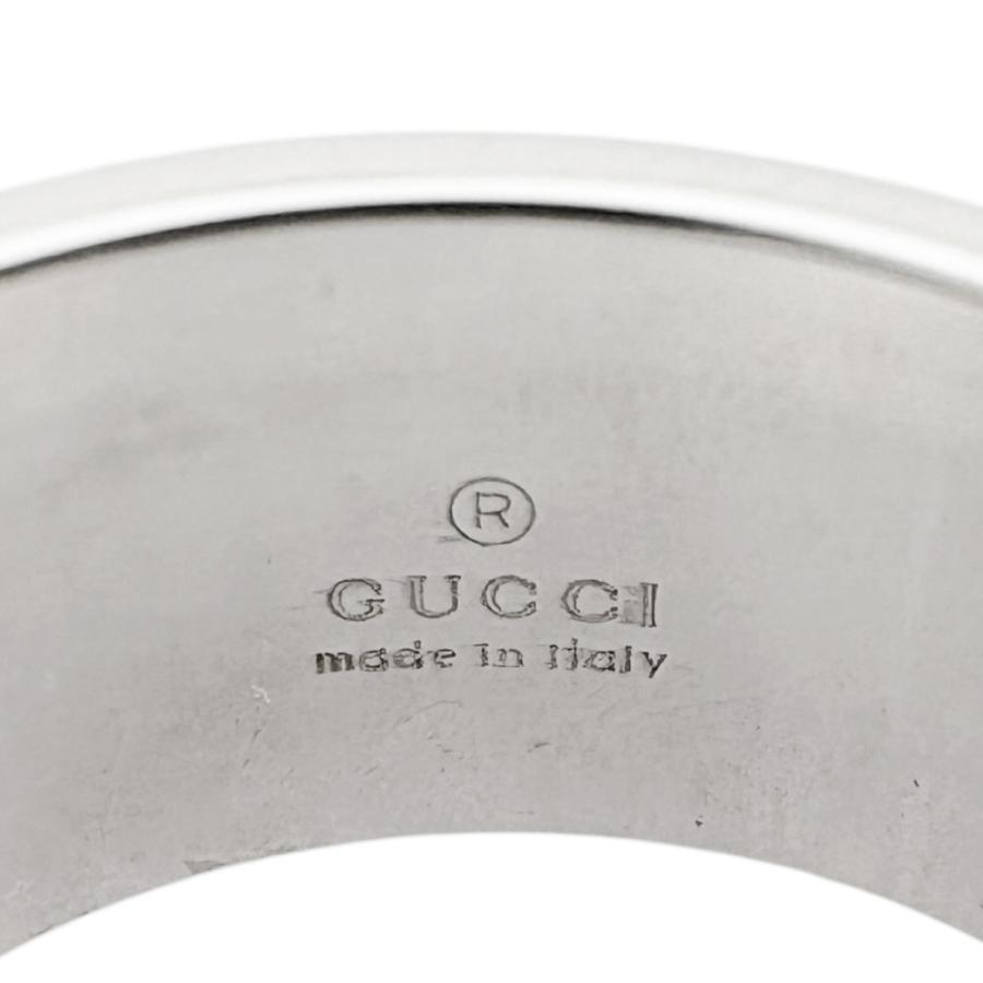 【未使用✨】GUCCI グッチ リング 指輪 G INOX アイコン 17号 未使用✨】GUCCI グッチ リング 指輪 G INOX アイコン 17号 未使用