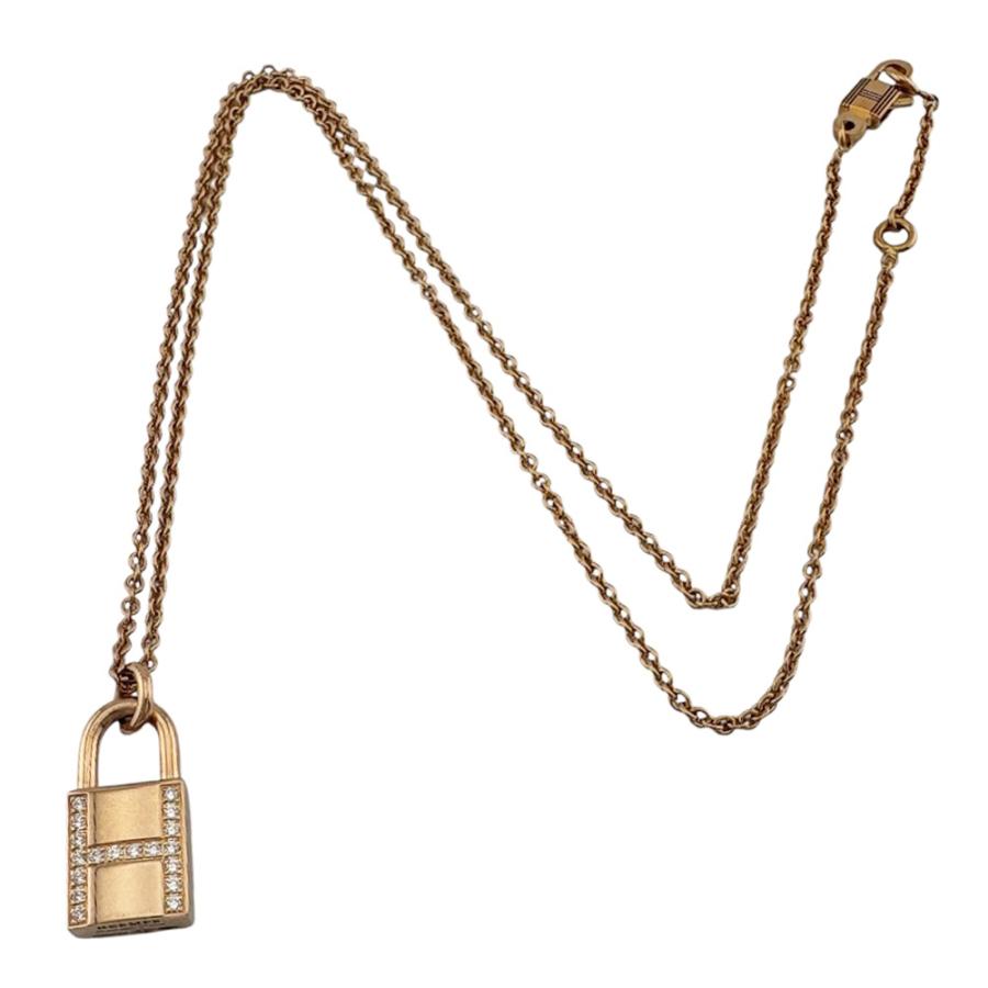 HERMES（エルメス） アミュレット ケリー カデナス ネックレス 18金