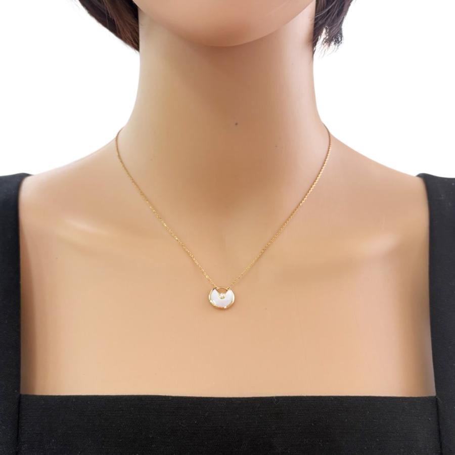 Cartier（カルティエ） アミュレット ネックレス 18金 K18イエロー