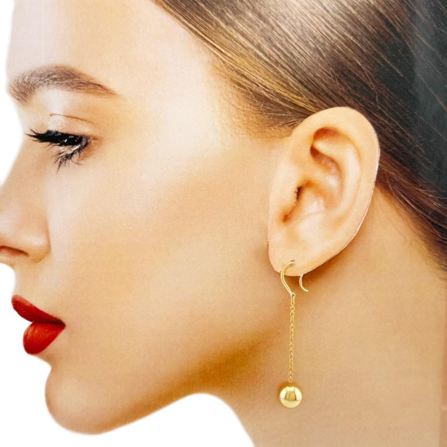 TIFFANY&Co.（ティファニー） ハードウェアボール ピアス 18金 K18