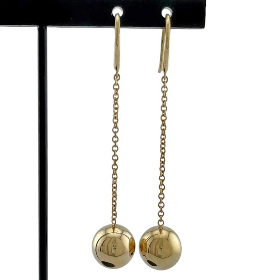 TIFFANY&Co.（ティファニー） ハードウェアボール ピアス 18金 K18