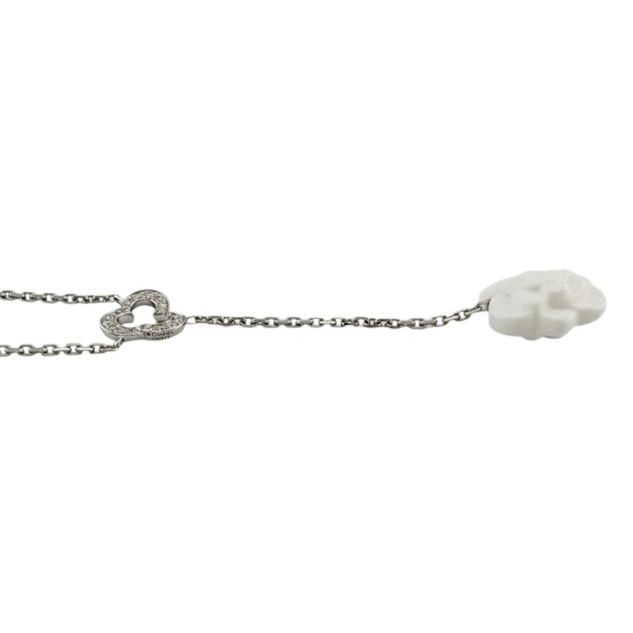 CHANEL（シャネル） カメリア ネックレス 18金 K18ホワイトゴールド