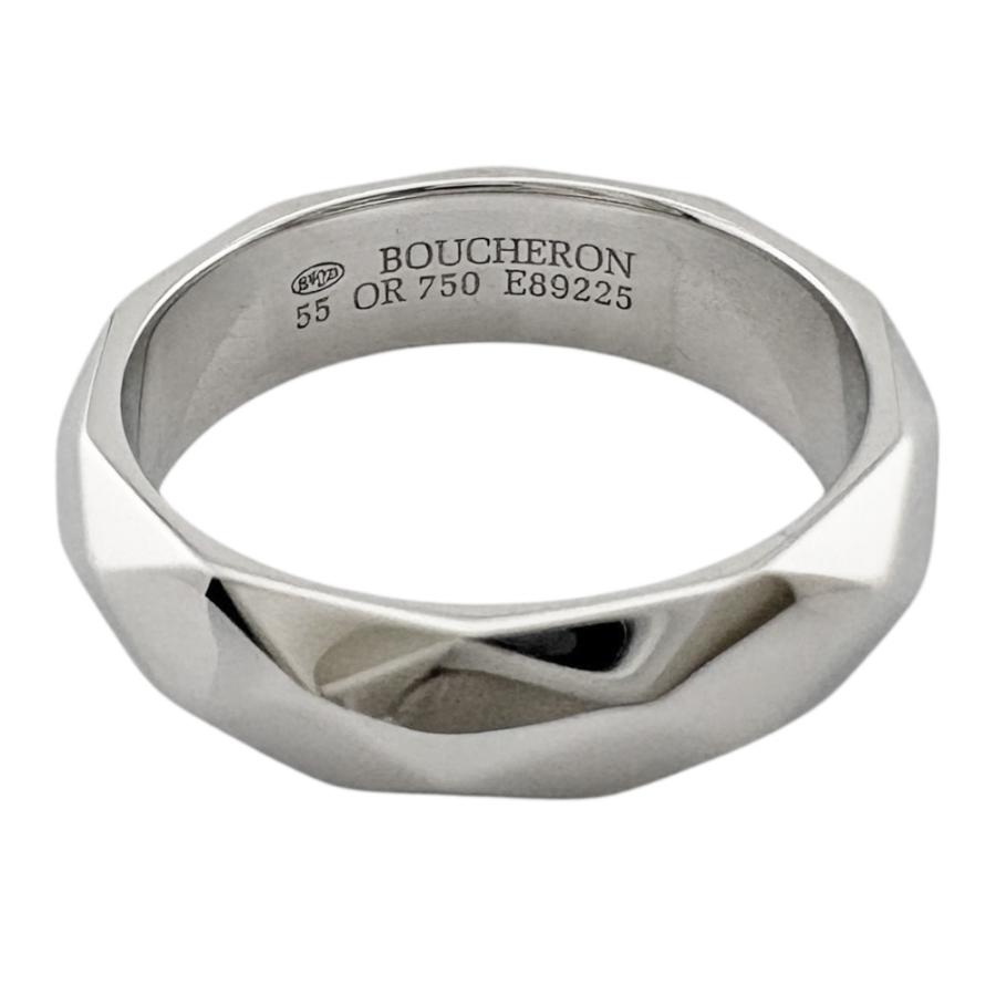 BOUCHERON ファセットリング　K18YG #48 BOUCHERON（ブシュロン） ファセット リング 指輪 15号 18金 K18