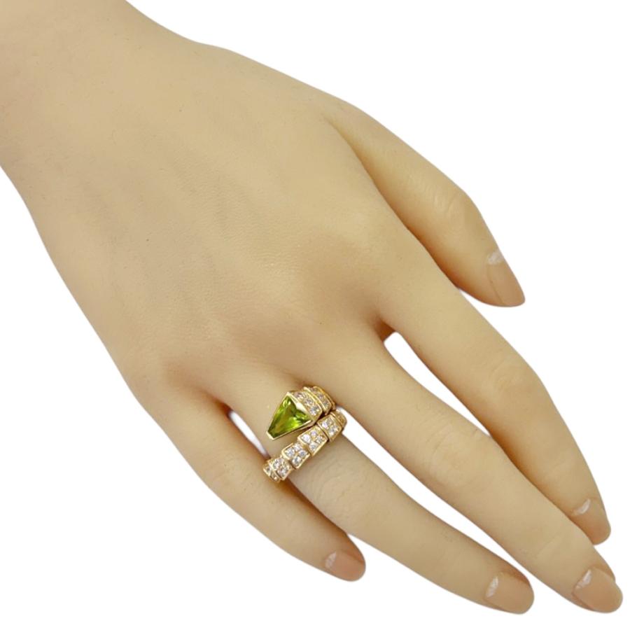 BVLGARI（ブルガリ） セルペンティヴァイパー リング 指輪 12号 18金