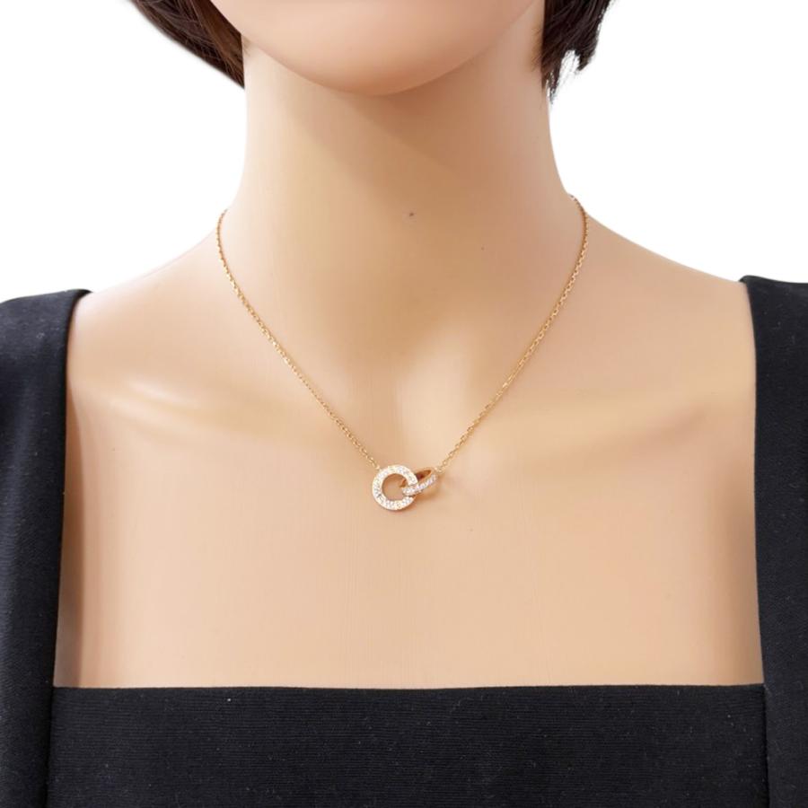 Cartier（カルティエ） ラブサークル ネックレス 18金 K18ピンク