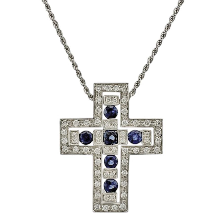 美品 ダミアーニ DAMIANI K18WG 18金ホワイト ベルエポック DAMIANI（ダミアーニ） ベルエポック ネックレス 18金 K18ホワイト