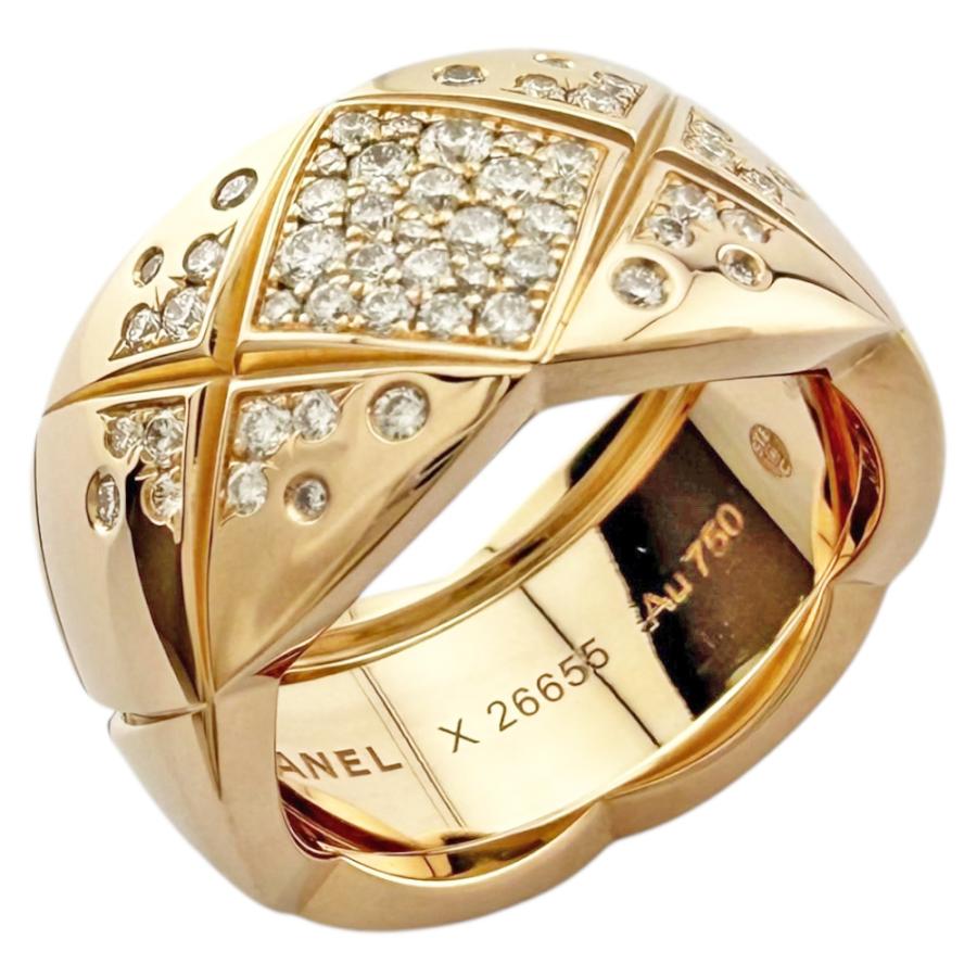 CHANEL 18k リング　指輪 CHANEL（シャネル） ココクラッシュ リング 指輪 12.5号 18金 K18