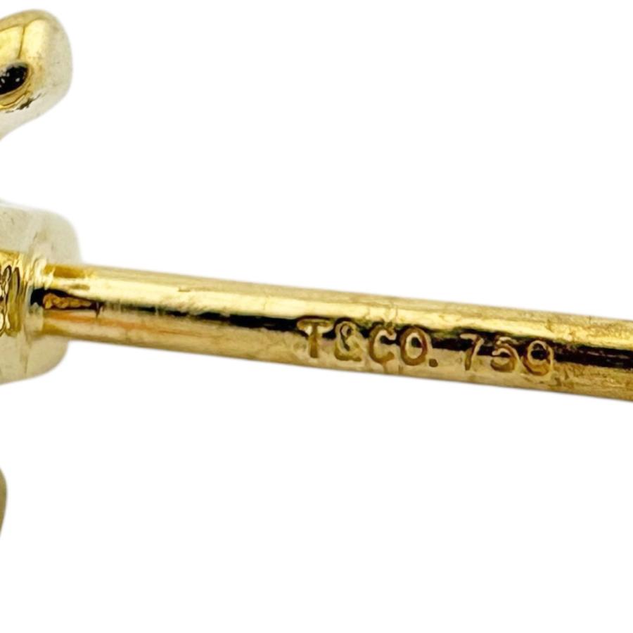 TIFFANY&Co.（ティファニー） クロスステッチ ピアス 18金 K18イエロー