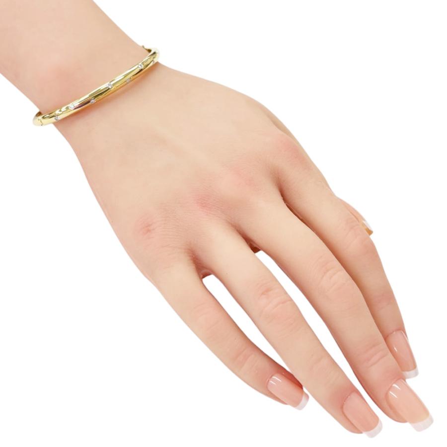 TIFFANY&Co.（ティファニー） ドッツ バングル 18金 K18イエロー