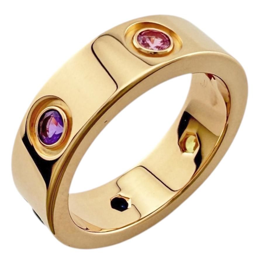 Cartier 750ピンクゴールド ラブスモールリング 10号 Cartier（カルティエ） ラブ リング 指輪 10号 18金 K18ピンクゴールド