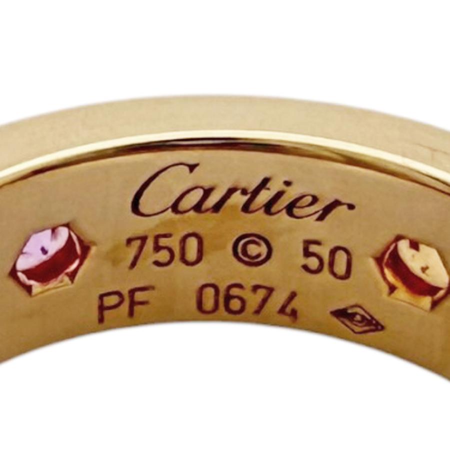 Cartier（カルティエ） ラブ リング 指輪 10号 18金 K18ピンクゴールド