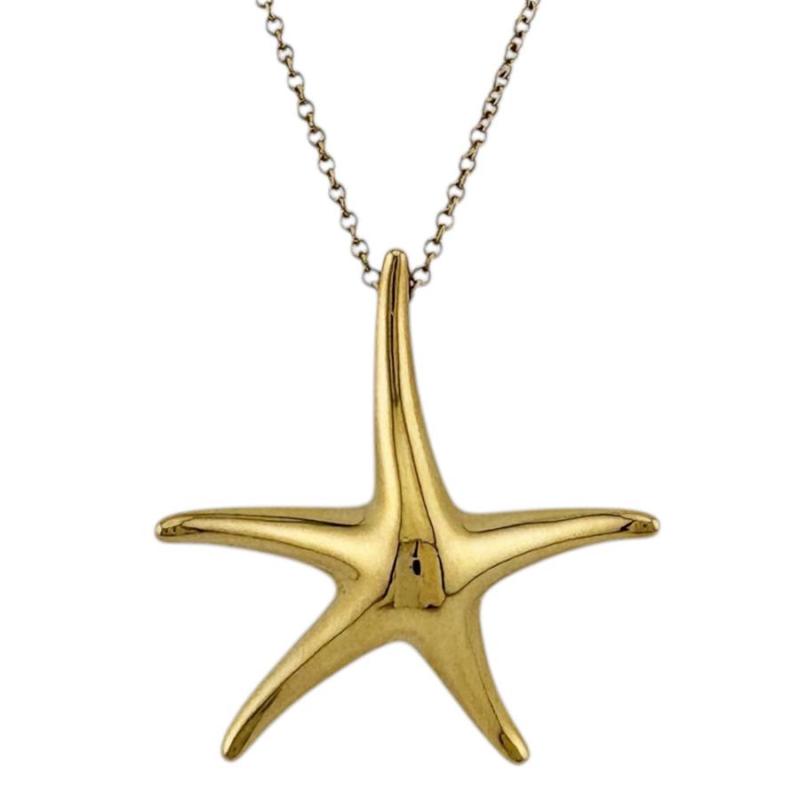 TIFFANY&Co.（ティファニー） スターフィッシュ ネックレス 18金 K18