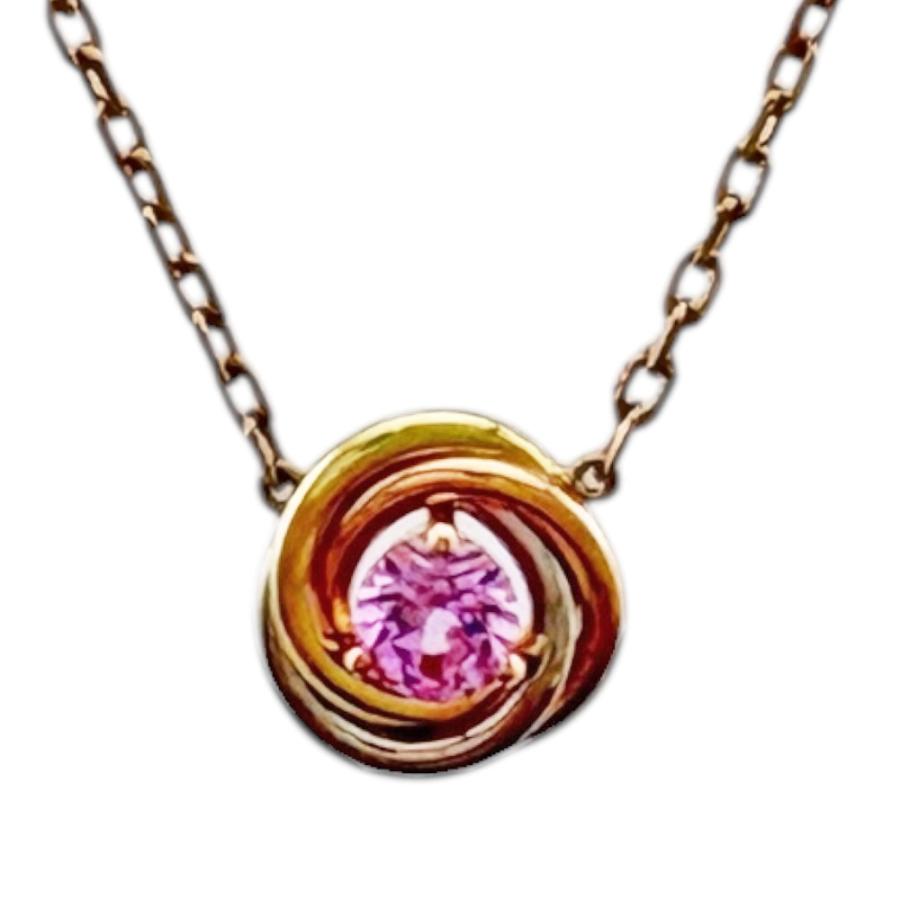 Cartier（カルティエ） ベビートリニティ ネックレス 18金 K18ピンク