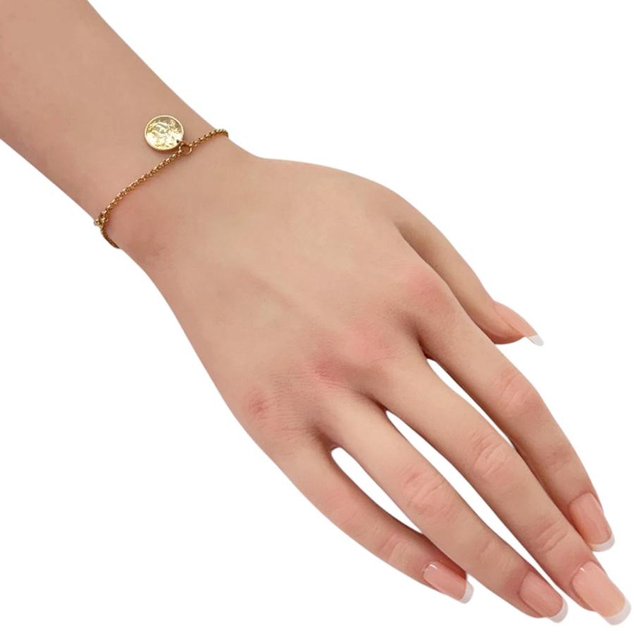 HERMES（エルメス） エクスリブリス ブレスレット 18金 K18ピンク 