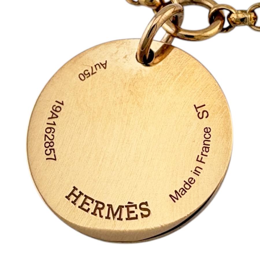 HERMES（エルメス） エクスリブリス ブレスレット 18金 K18ピンク 