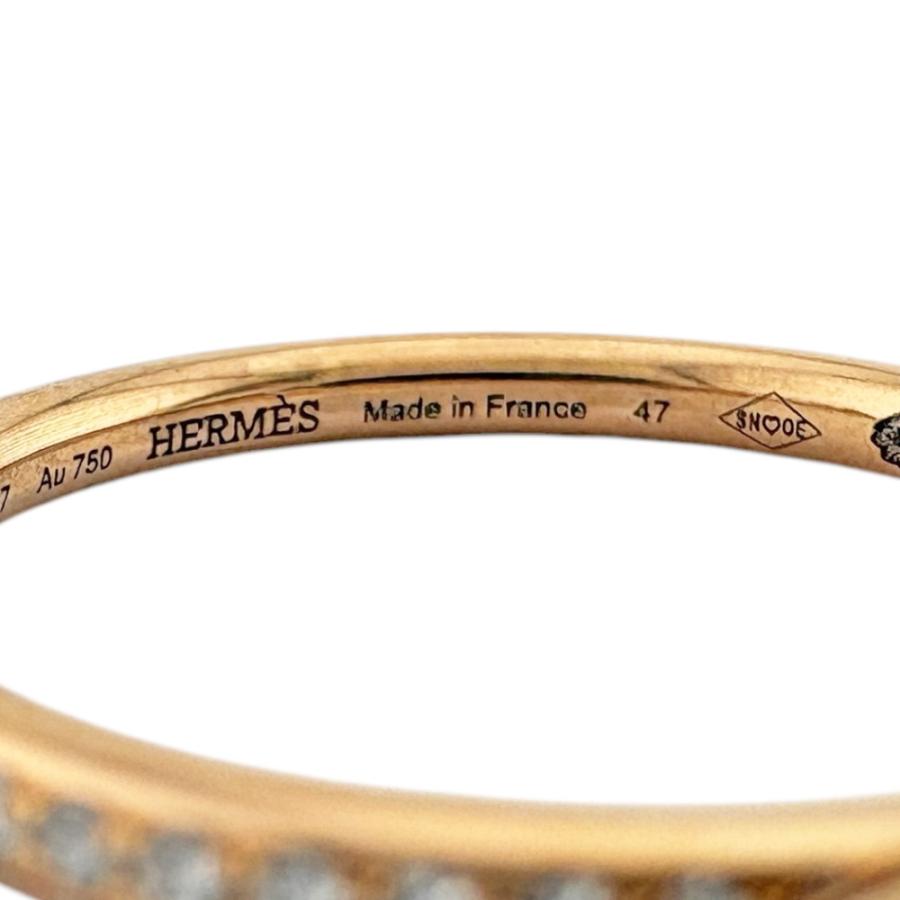 HERMES（エルメス） ケリークロシェット リング 指輪 6.5号 18金 K18