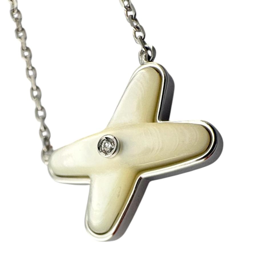 CHAUMET（ショーメ） ジュ ドゥ リアン ネックレス 18金 K18ホワイト