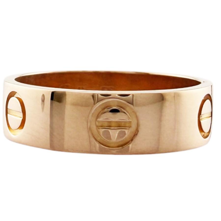 Cartier（カルティエ） ラブ リング 指輪 15号 18金 K18ピンクゴールド