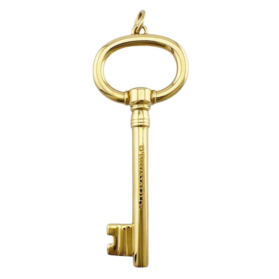TIFFANY&Co.（ティファニー） オーバルキー ペンダントトップ 18金 K18