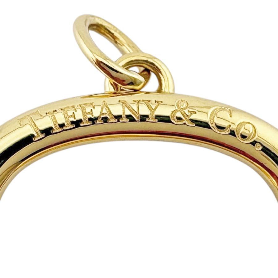 Tiffany 18金　片方のみ TIFFANY&Co.（ティファニー） オーバルキー ペンダントトップ 18金 K18