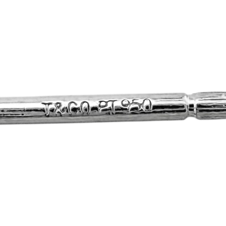 TIFFANY&Co.（ティファニー） クロスステッチ ピアス Pt950プラチナ