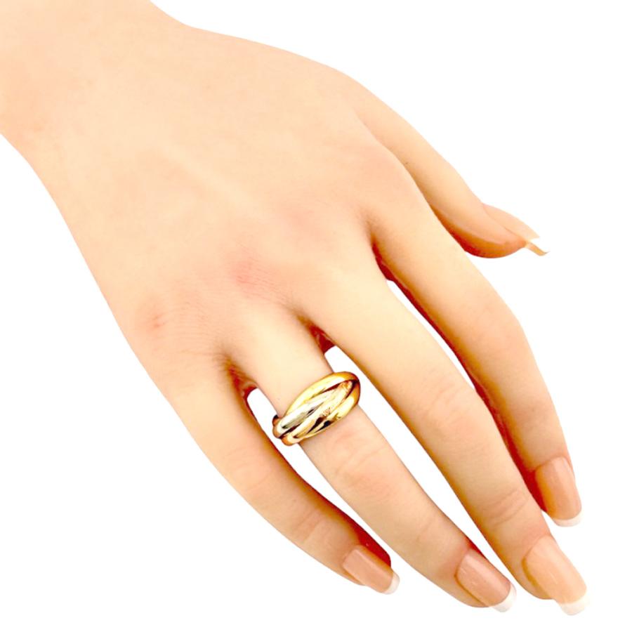Cartier（カルティエ） トリニティ リング 指輪 13号 18金 K18イエロー