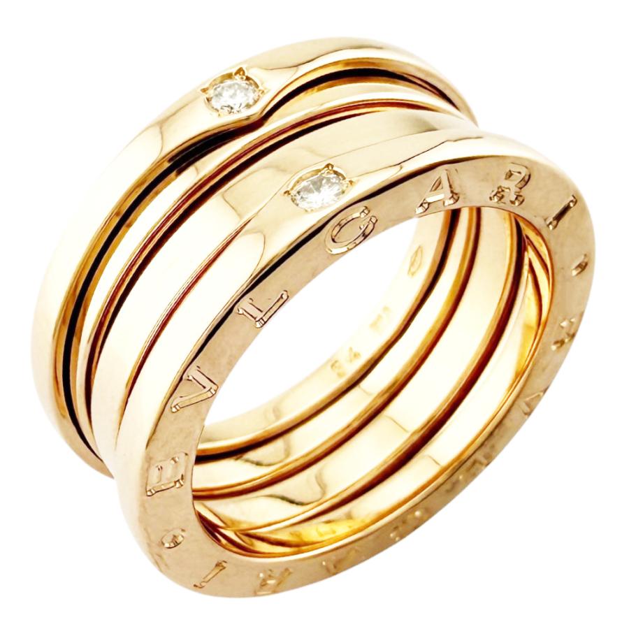 ブルガリ　BVLGARI　3個セット BVLGARI（ブルガリ） ビーゼロワン 3バンド リング 指輪 13.5号 18金