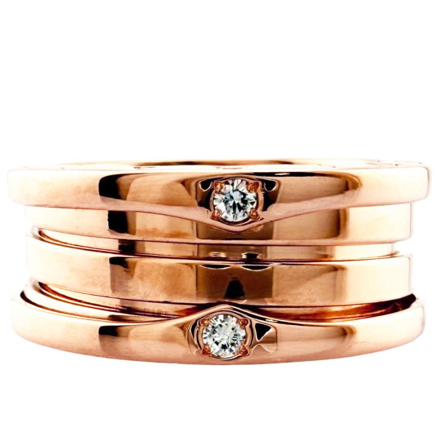 S*4様 美品✨️　BVLGARI ビーゼロワン リング 13号　3バンド　75 BVLGARI（ブルガリ） ビーゼロワン 3バンド リング 指輪 13.5号 18金