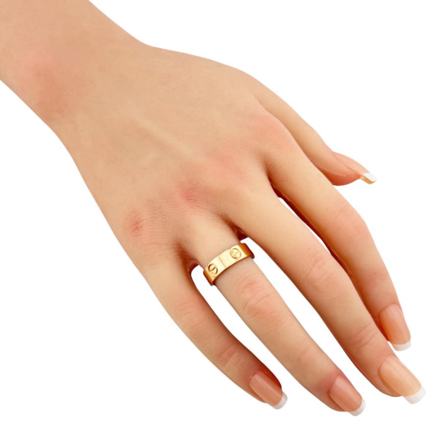 Cartier（カルティエ） ラブ リング 指輪 12号 18金 K18ピンクゴールド