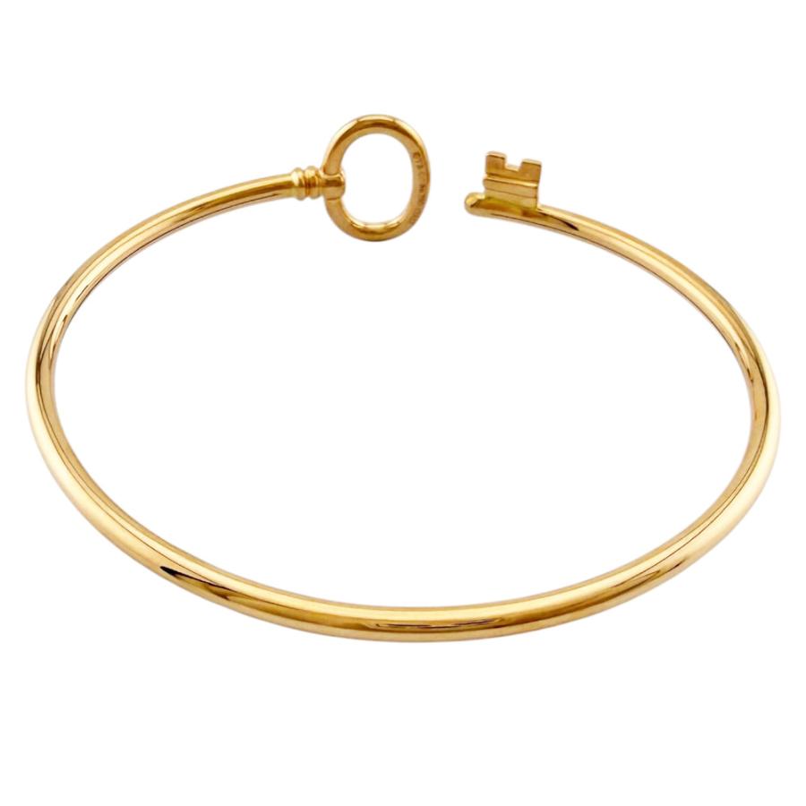 TIFFANY&Co.（ティファニー） オーバルキー バングル 18金 K18ピンク