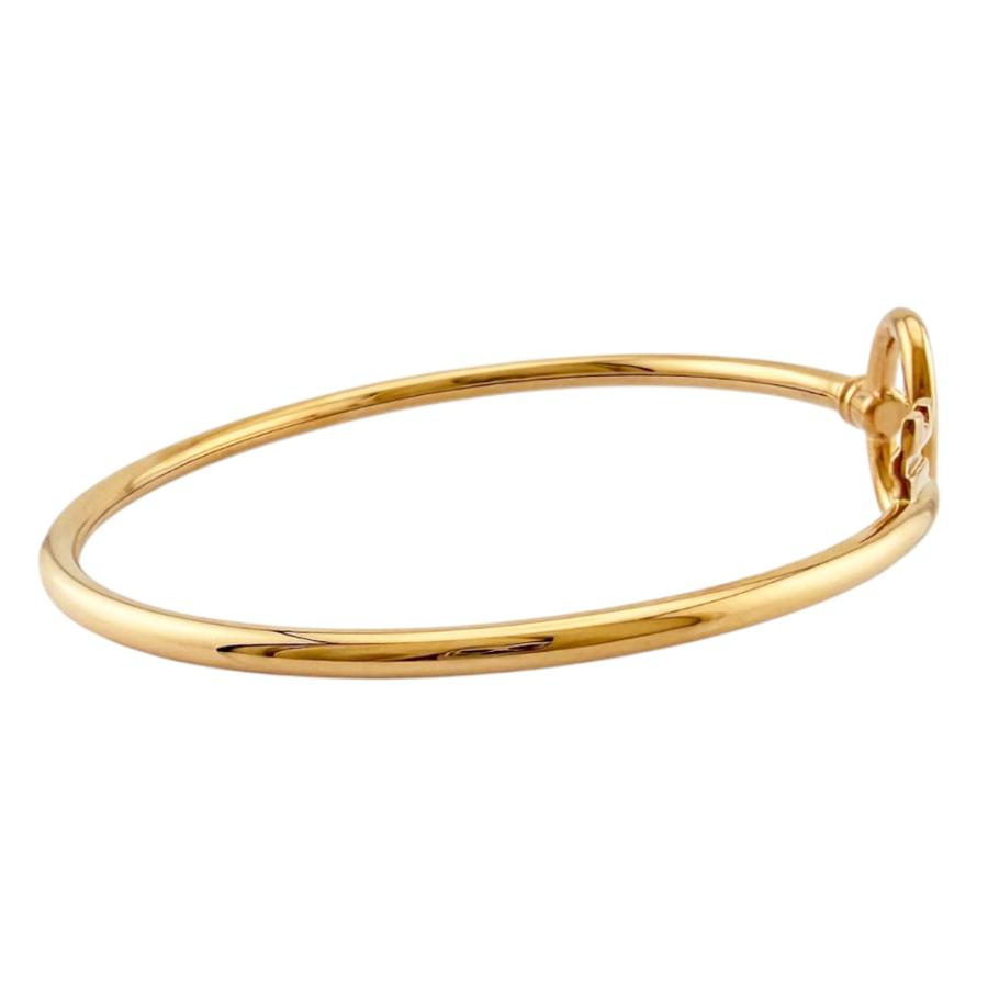 TIFFANY&Co.（ティファニー） オーバルキー バングル 18金 K18ピンク