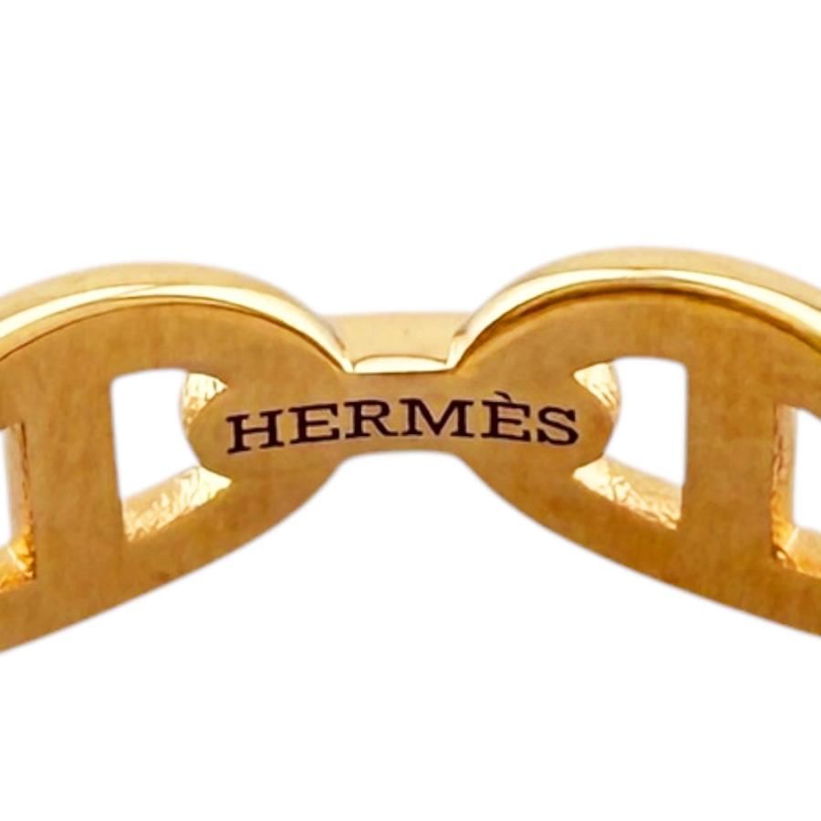 HERMES（エルメス） シェーヌダンクル リング 指輪 12号 18金 K18