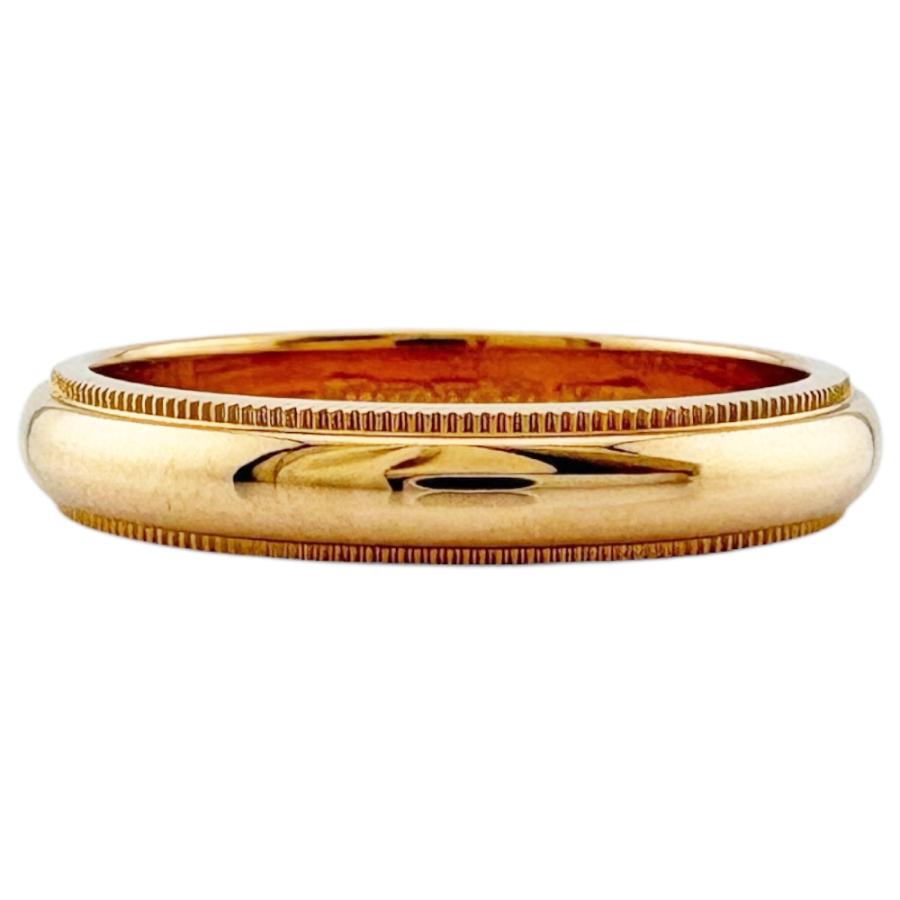 TIFFANY&Co.（ティファニー） ミルグレイン リング 指輪 22号 18金 K18