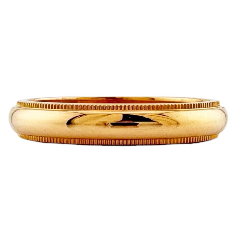 TIFFANY&Co.（ティファニー） ミルグレイン リング 指輪 22号 18金 K18