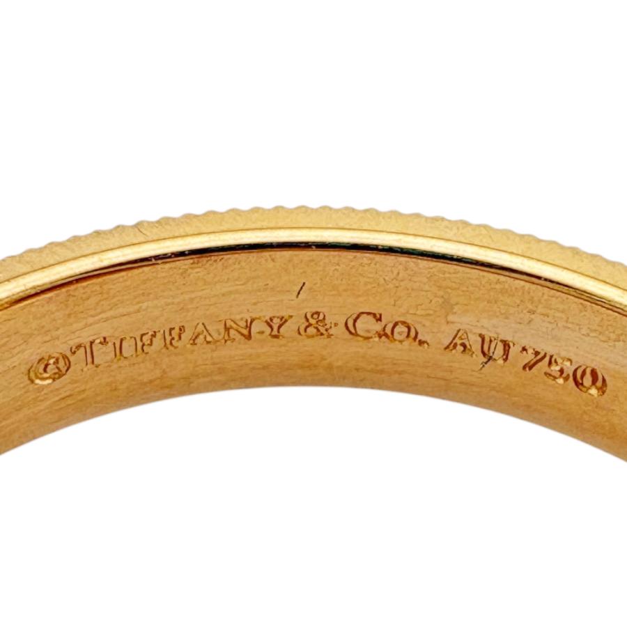 TIFFANY&Co.（ティファニー） ミルグレイン リング 指輪 22号 18金 K18