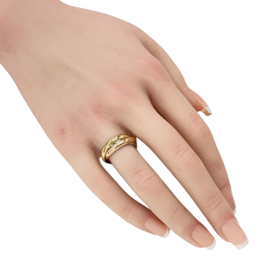 Cartier（カルティエ） トリニティ リング 指輪 11.5号 18金 K18