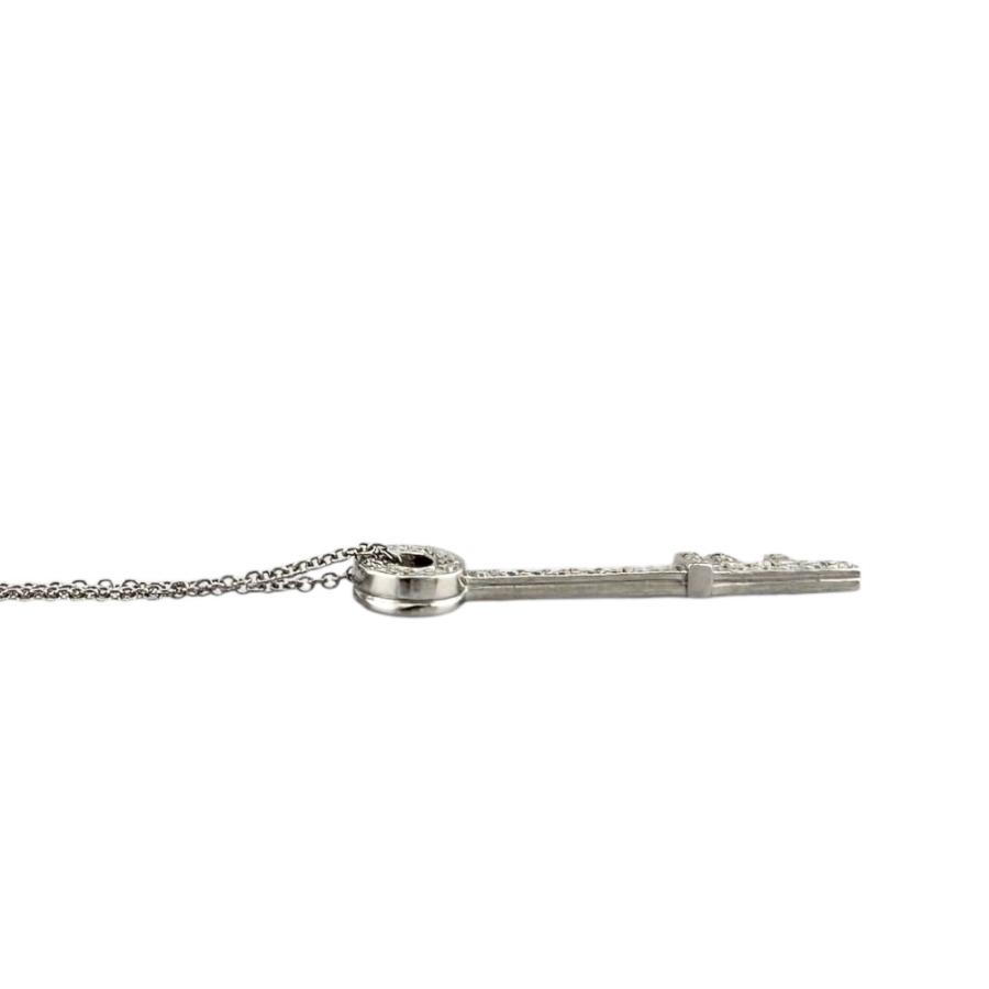 TIFFANY&Co.（ティファニー） オーバルキー ネックレス Pt950プラチナ