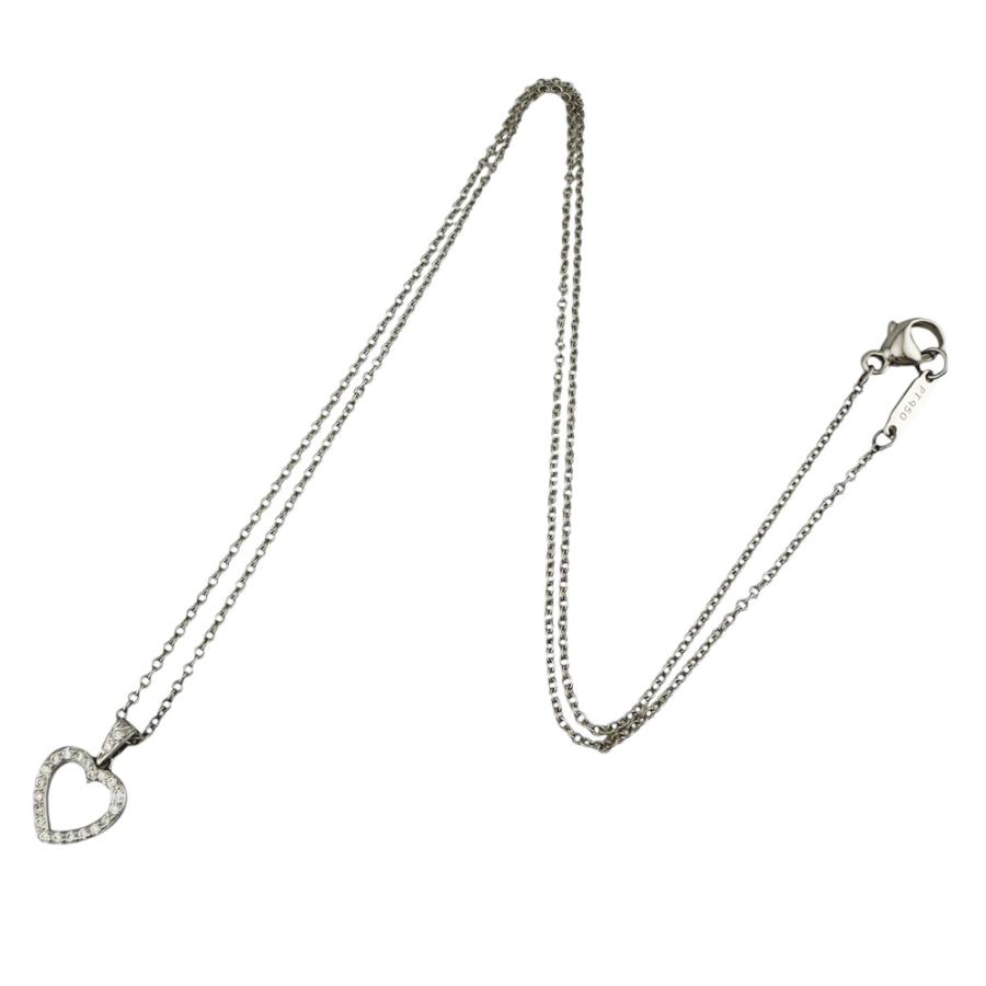 TIFFANY&Co.（ティファニー） メトロハート ネックレス Pt950プラチナ