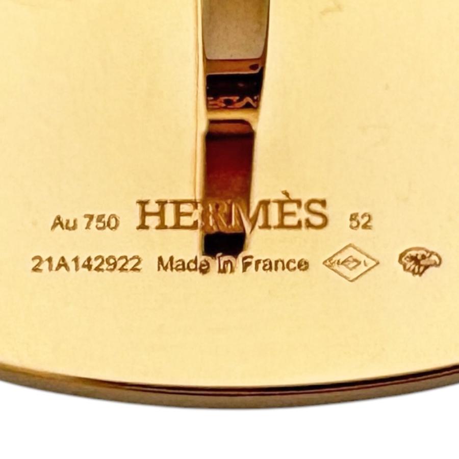 HERMES（エルメス） シェーヌダンクル ヴェルソ リング 指輪 12号 18金