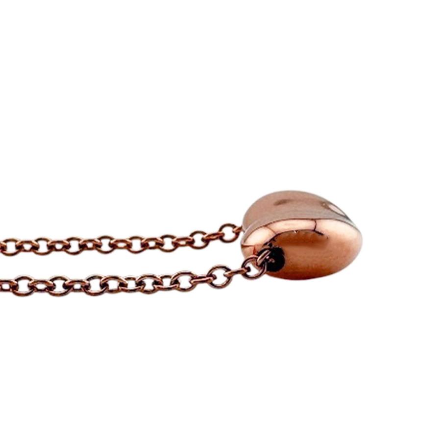 TIFFANY&Co.（ティファニー） ビーン ネックレス 18金 K18ピンク