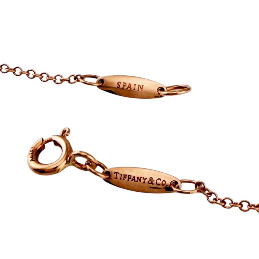 TIFFANY&Co.（ティファニー） ビーン ネックレス 18金 K18ピンク