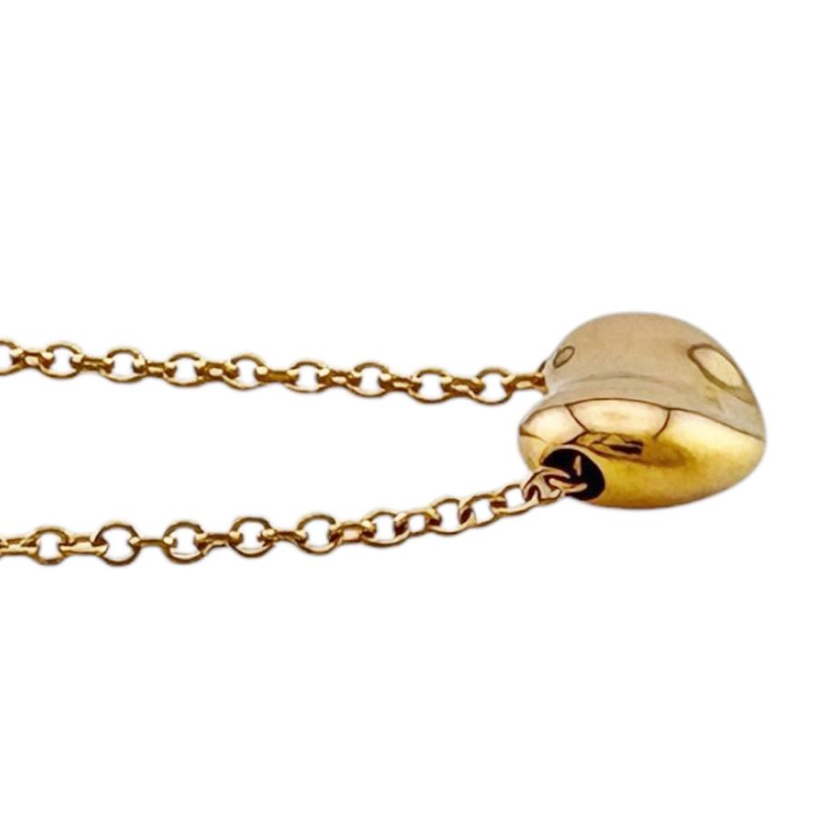 TIFFANY&Co.（ティファニー） ビーン ネックレス 18金 K18ピンク