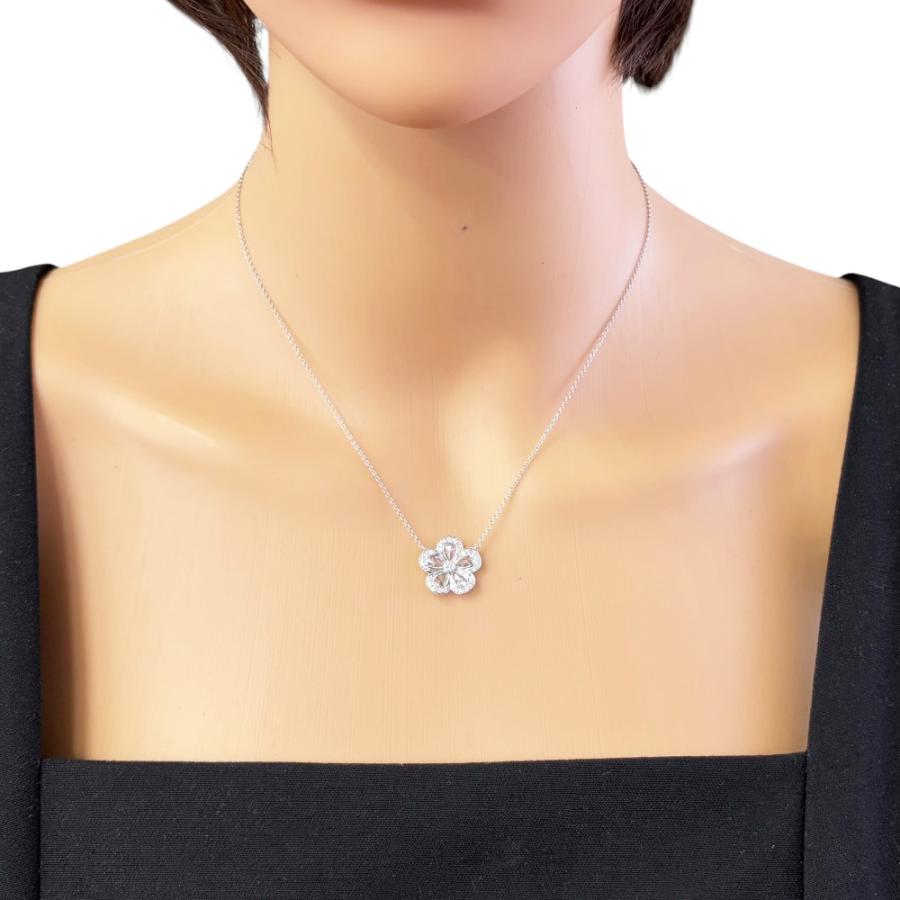 TIFFANY&Co.（ティファニー） ガーデンフラワー ネックレス Pt950