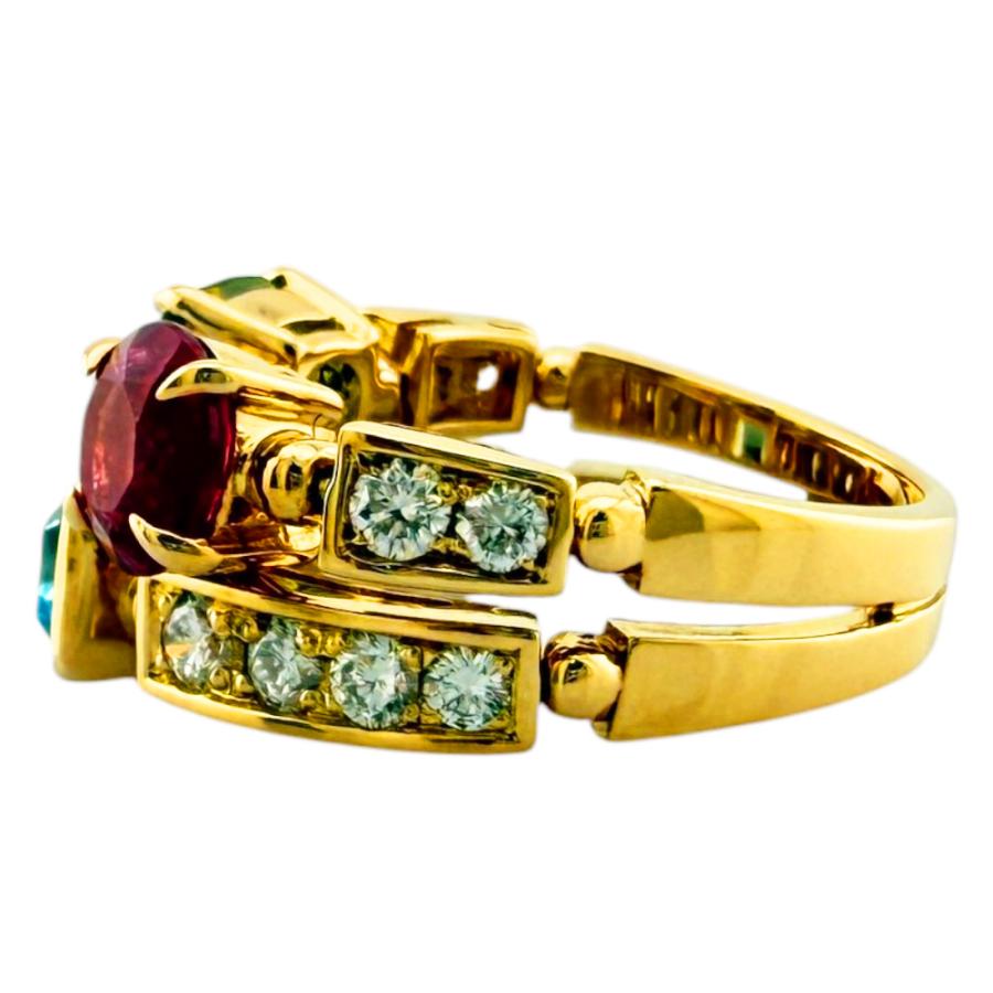 BVLGARI（ブルガリ） アレグラ リング 指輪 18金 K18イエローゴールド 