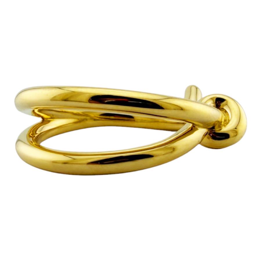 TIFFANY&Co.（ティファニー） ノットダブルロウ リング 指輪 15号 18金