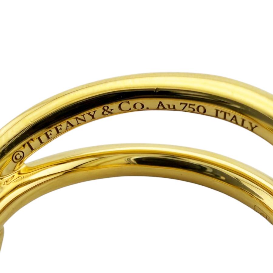 TIFFANY&Co.（ティファニー） ノットダブルロウ リング 指輪 15号 18金