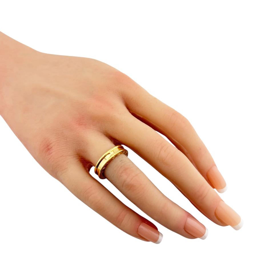 BVLGARI（ブルガリ） ビーゼロワン 1バンド リング 指輪 10号 18金 K18