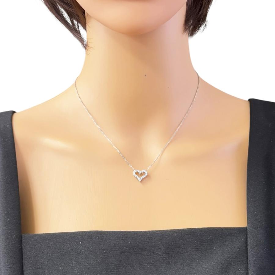 TIFFANY&Co.（ティファニー） センチメンタル ハート ネックレス Pt950 