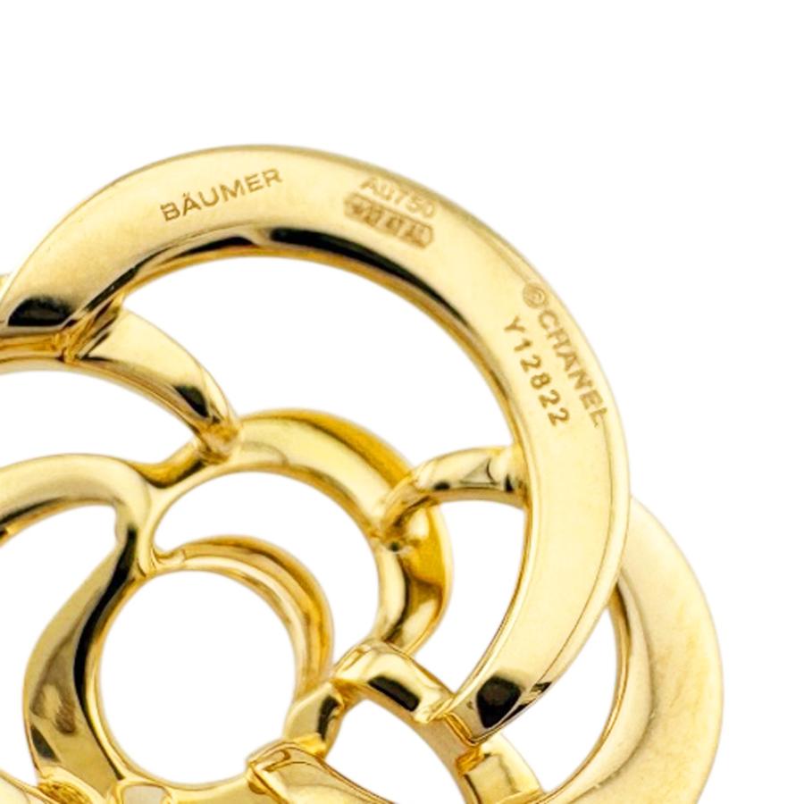CHANEL（シャネル） カメリア ネックレス 18金 K18イエローゴールド